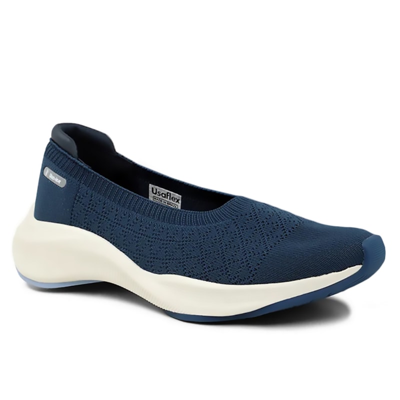 Tênis Usaflex Slip On Tricot Feminino