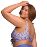 Top Biquíni Selene Regata Plus Size Feminino