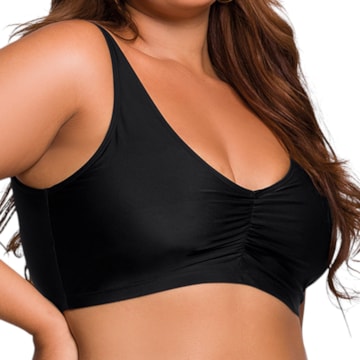 Top Biquíni Selene Regata Plus Size Feminino