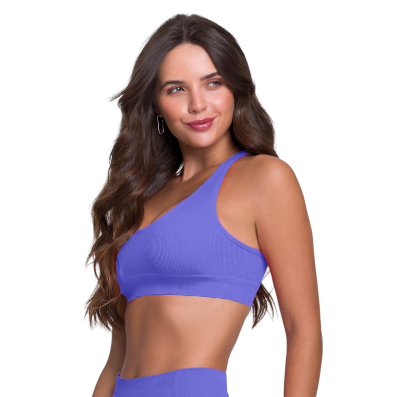 Top Canelado Selene Sem Costura Feminino