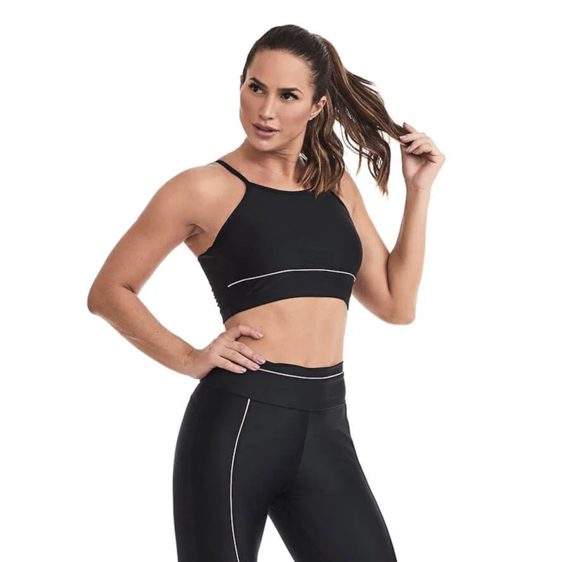 Top Cropped Cajubrasil Atletika Lightness Feminino