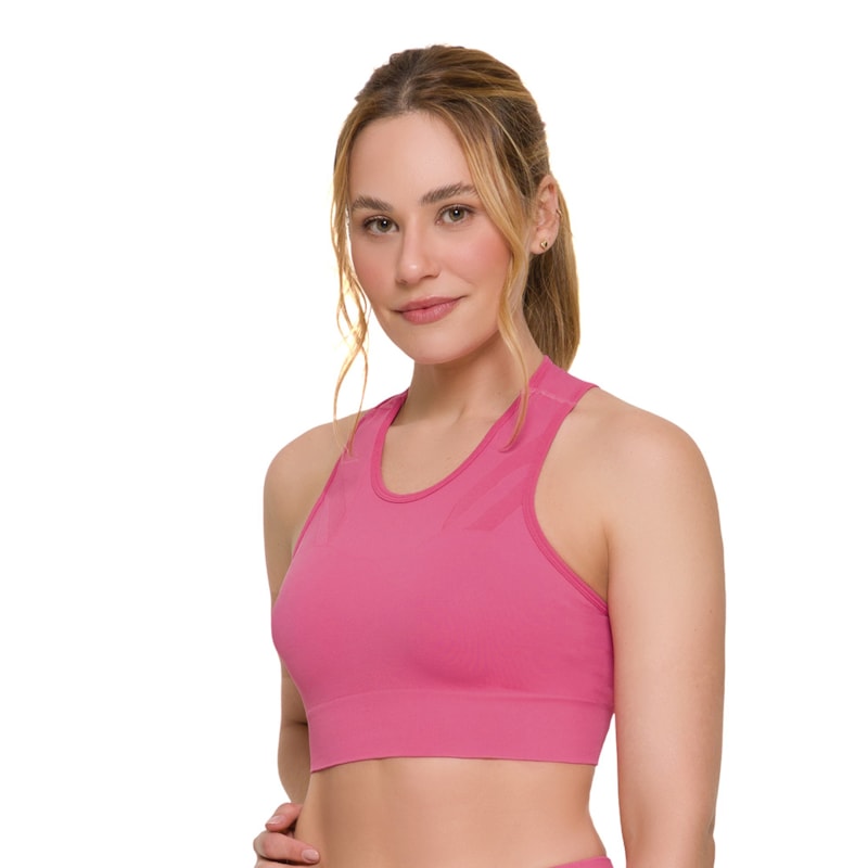 Top Cropped Selene Sem Costura Feminino