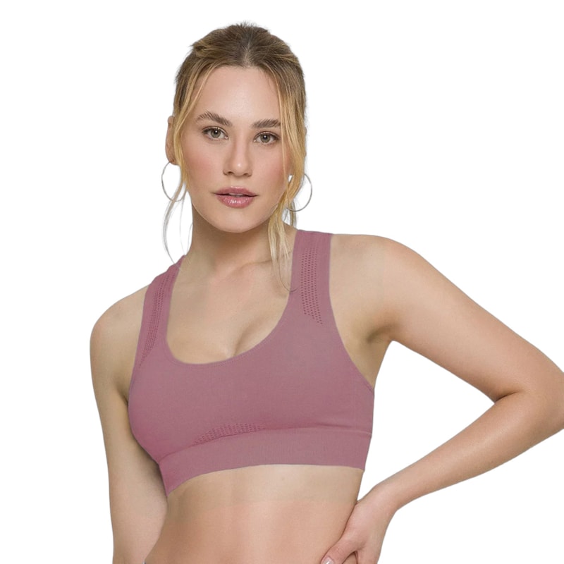 Top Nadador Selene Sem Costura Feminino