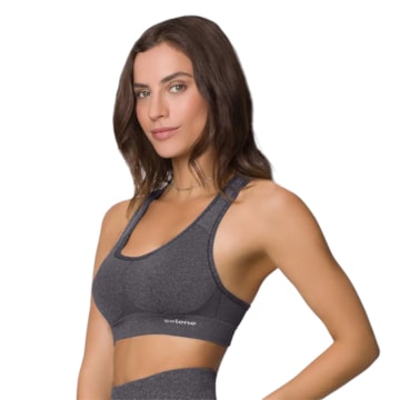 Top Selene Sport Sem Costura Feminina