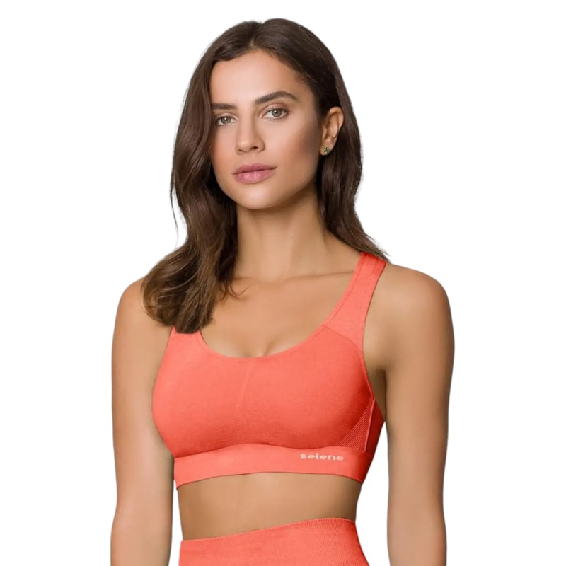 Top Selene Sport Sem Costura Feminina