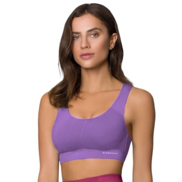 Top Selene Sport Sem Costura Feminina