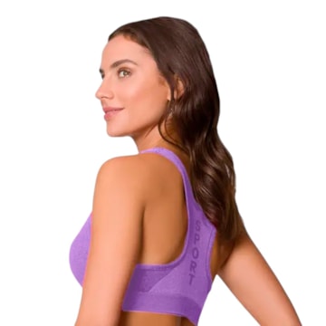 Top Selene Sport Sem Costura Feminina