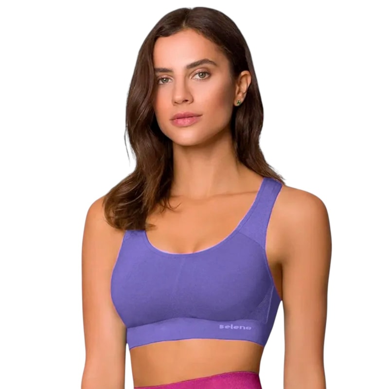 Top Selene Sport Sem Costura Feminina